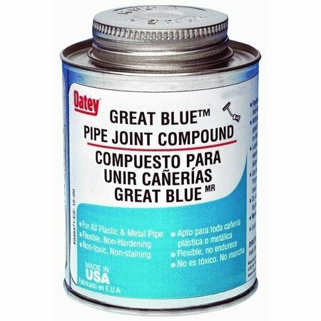 OATEY Compound 8-Oz Great Blue Pipe 31262